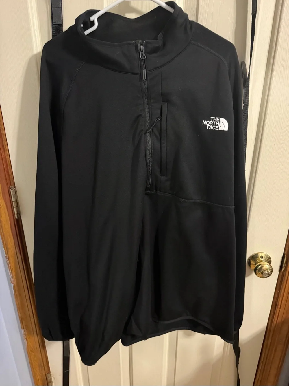 The North Face Men’s Quarter Zip Pullover - Black XXXL